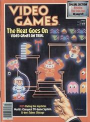 Video Games Magazine Vol 1 No 6 March 1983 - spring gaming coverage